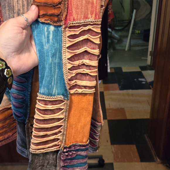 The Collection Royal hippie boho jacket in a misses size large New without tags - Picture 4 of 7